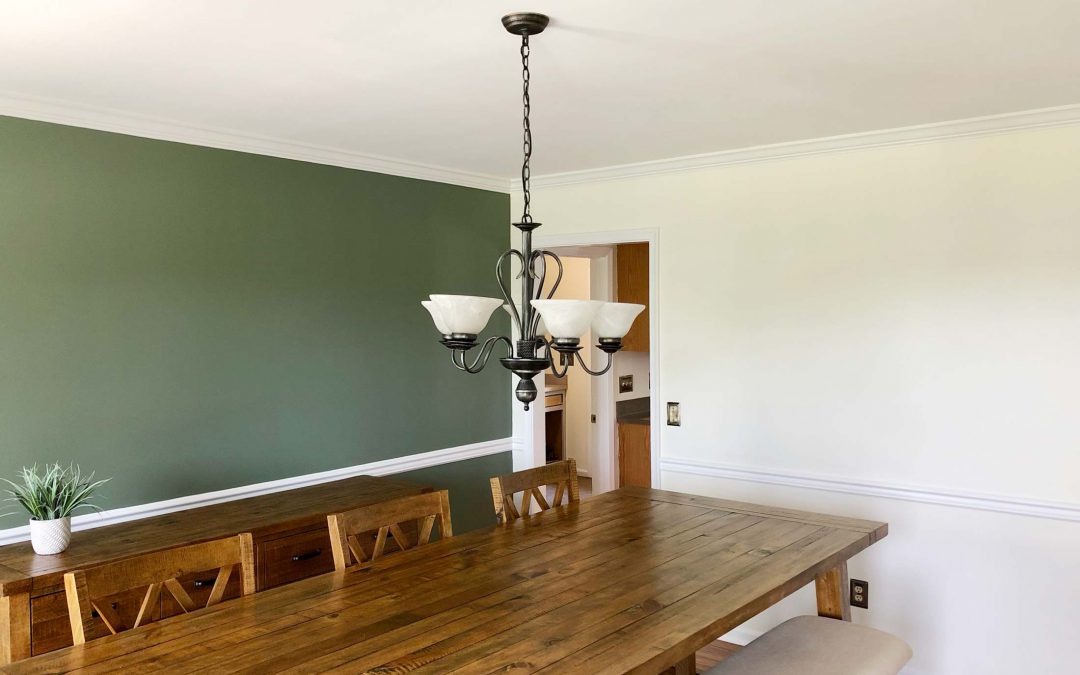 Complete interior repaint in Hebron Maryland